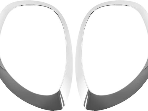 trim ring headlight chrome & black