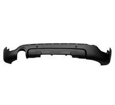 REAR BUMPER SPOILER-BLACK-TEXTURED FINISH-WITH PDC+SENSOR HOLDERS